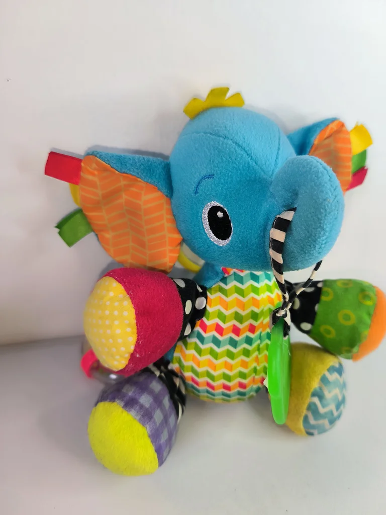 peluche activité éléphant infantino mixte
